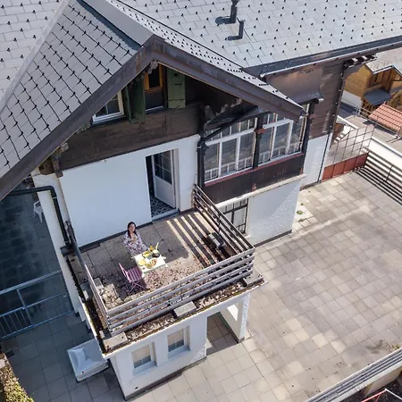 Cosy Et Calme Au Coeur De Lägenhet Leysin