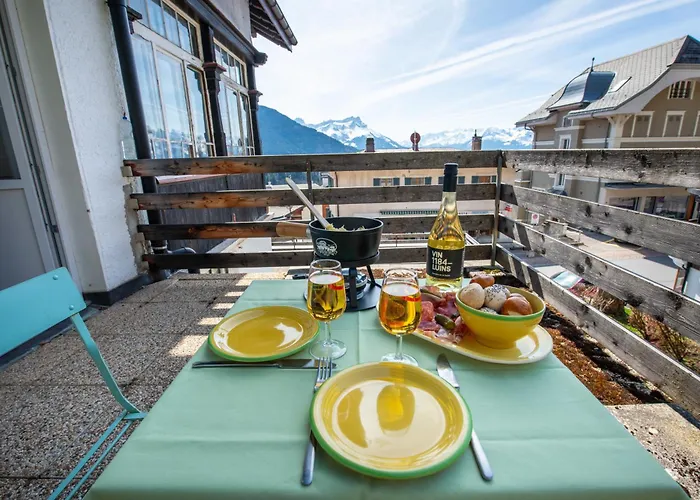 Cosy Et Calme Au Coeur De * Leysin